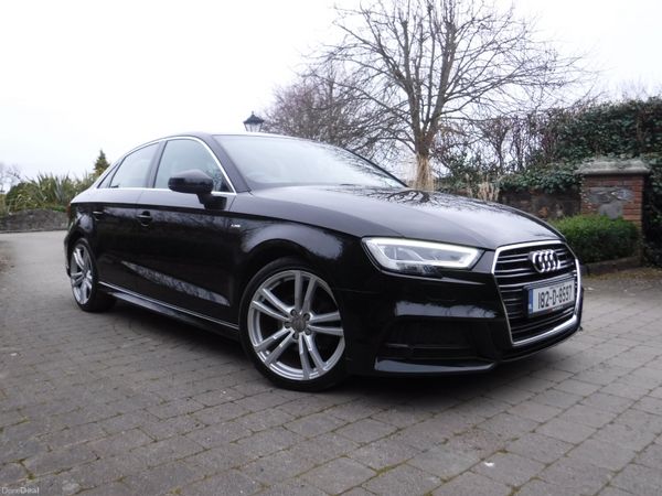 Audi A3 Saloon, Petrol, 2018, Black