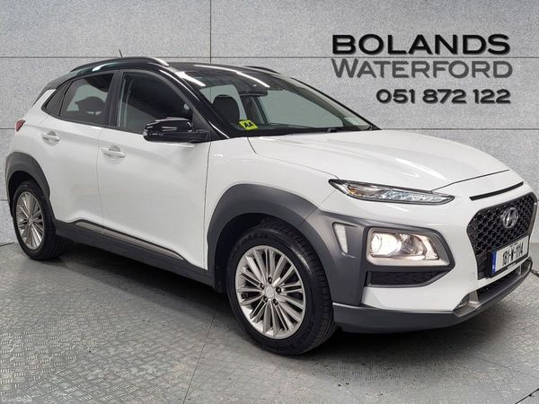 Hyundai KONA MPV, Petrol, 2018, White