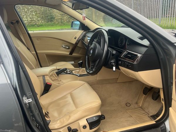 BMW 5-Series Saloon, Diesel, 2007, Grey