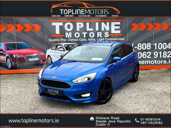 Ford Focus Hatchback, Petrol, 2015, Blue