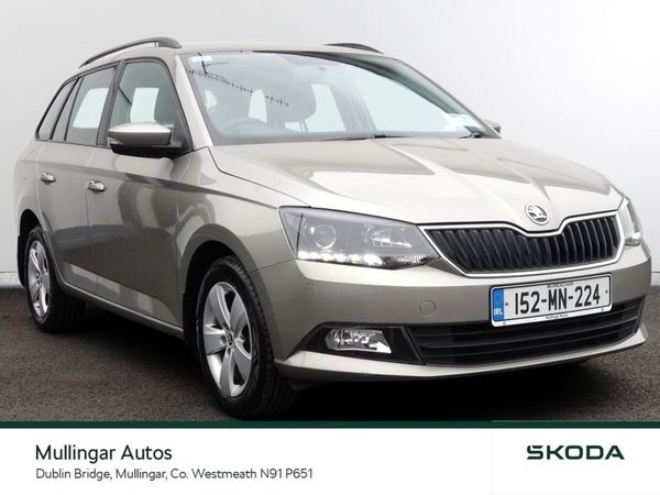 Skoda Fabia Estate, Petrol, 2015, Beige