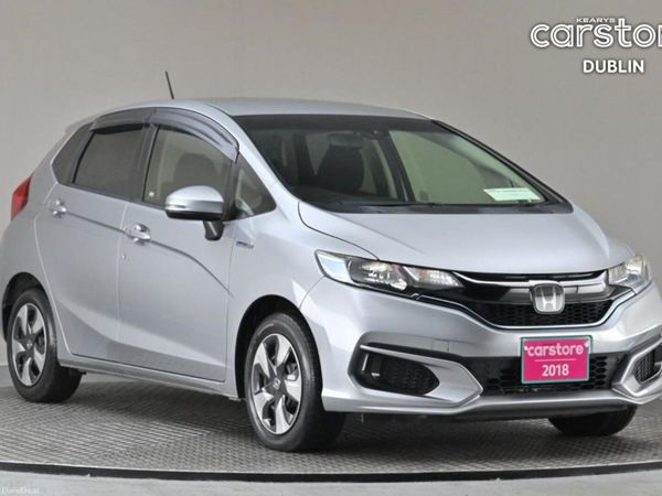 Honda Fit Hatchback, Petrol Hybrid, 2018, Silver