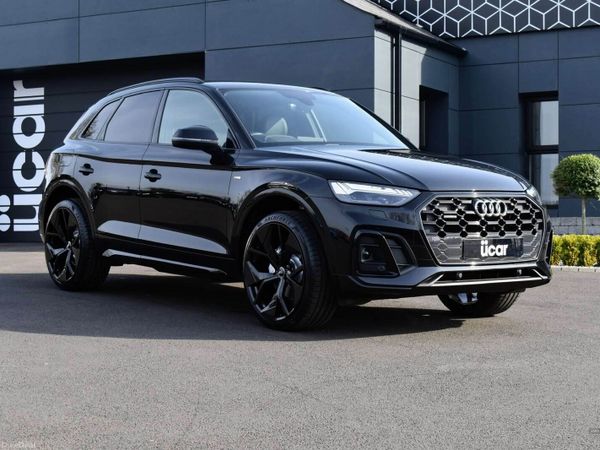 Audi Q5 SUV, Diesel Hybrid, 2021, Black