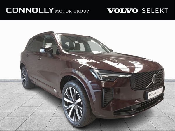 Volvo XC90 SUV, Petrol Plug-in Hybrid, 2025, Red