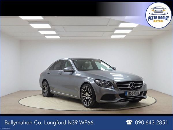 Mercedes-Benz C-Class Saloon, Diesel, 2016, Silver