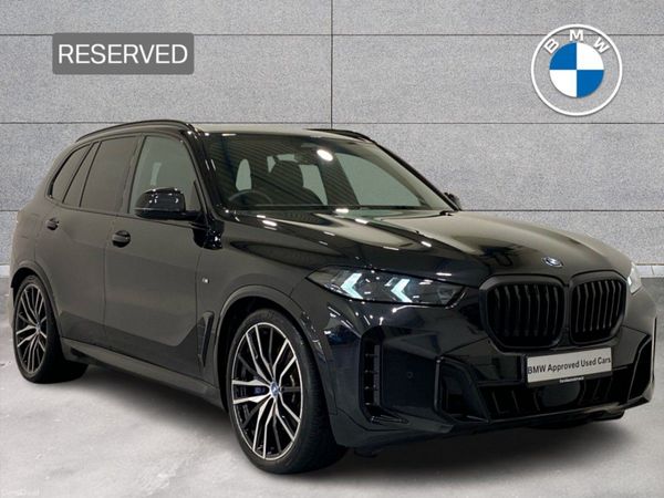 BMW X5 SUV, Petrol Plug-in Hybrid, 2025, Black