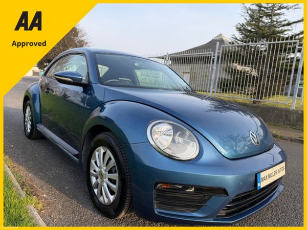 Volkswagen Beetle Hatchback, Petrol, 2017, Blue