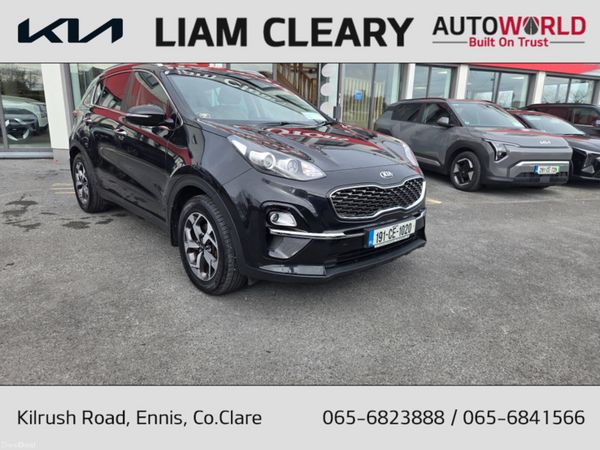 Kia Sportage MPV, Diesel, 2019, Black
