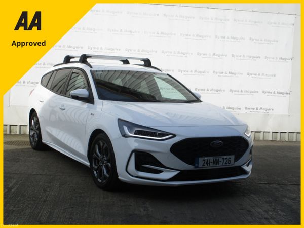 Ford Focus Estate, Petrol, 2024, White