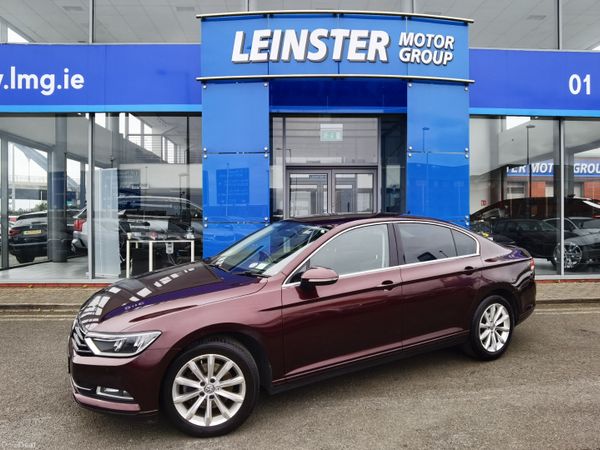 Volkswagen Passat Saloon, Diesel, 2018, Red