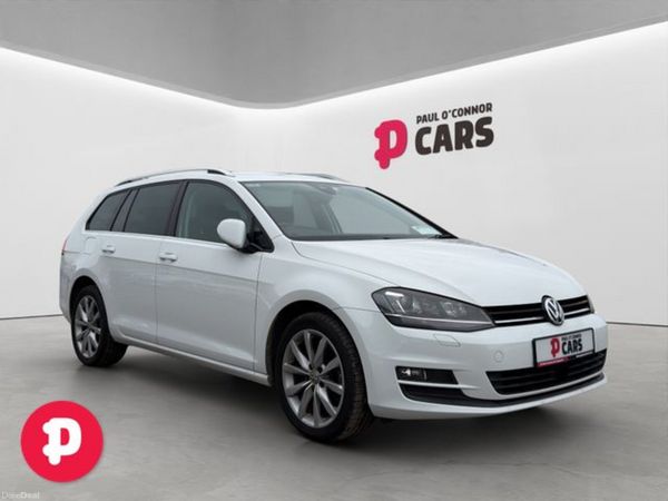 Volkswagen Golf Estate, Petrol, 2017, White