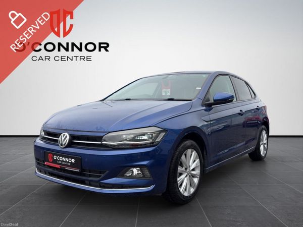 Volkswagen Polo Hatchback, Petrol, 2018, Blue