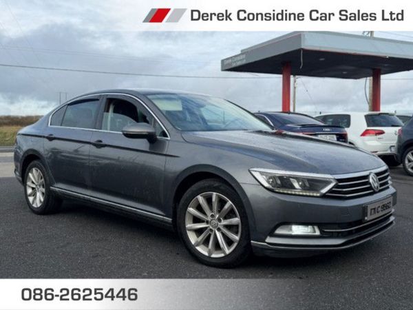 Volkswagen Passat Saloon, Diesel, 2017, Grey