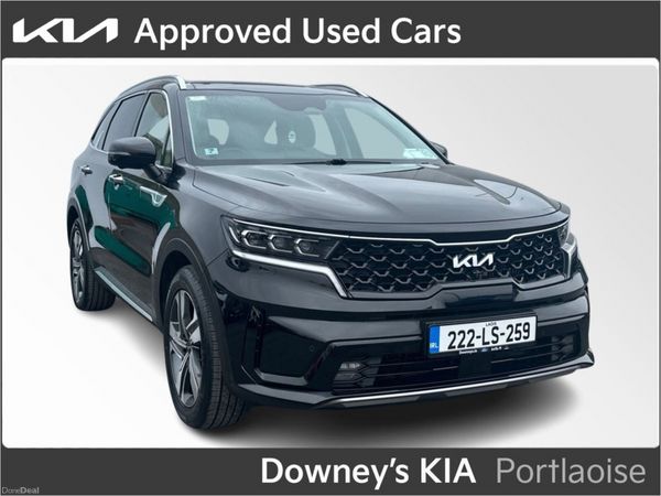 Kia Sorento SUV, Petrol Plug-in Hybrid, 2022, Black