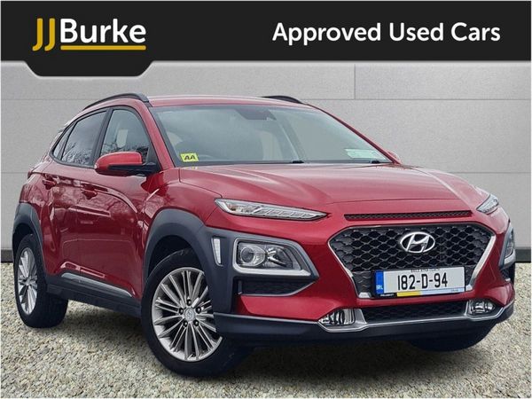 Hyundai KONA MPV, Petrol, 2018, Red