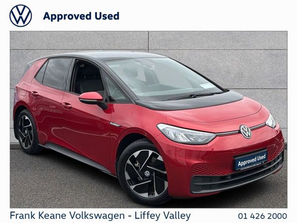 Volkswagen ID.3 Hatchback, Electric, 2022, Red