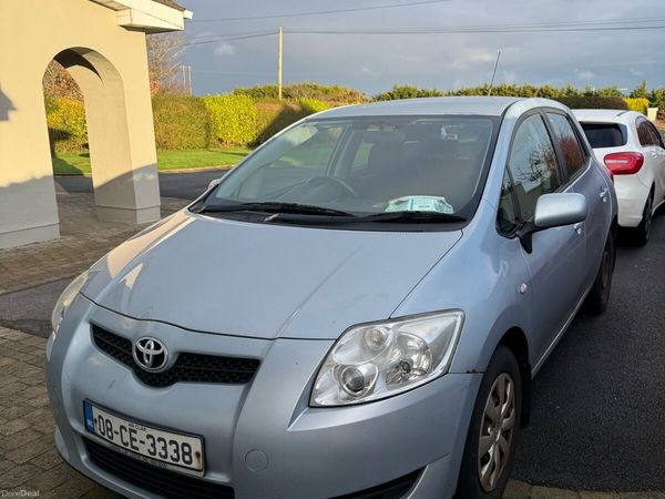 Toyota Auris Hatchback, Petrol, 2008, Blue