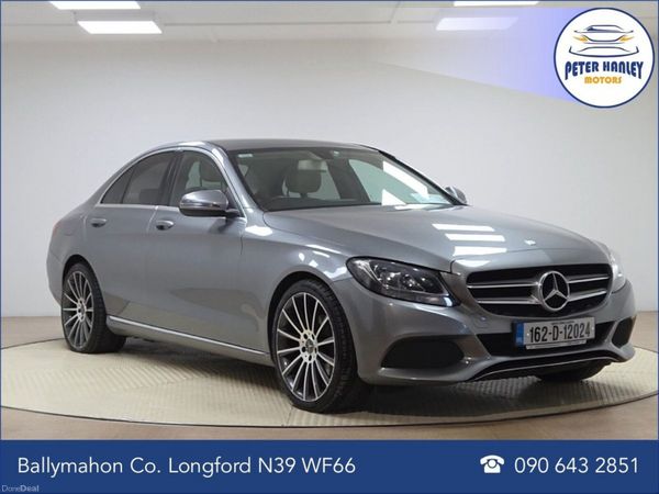 Mercedes-Benz C-Class Saloon, Diesel, 2016, Silver