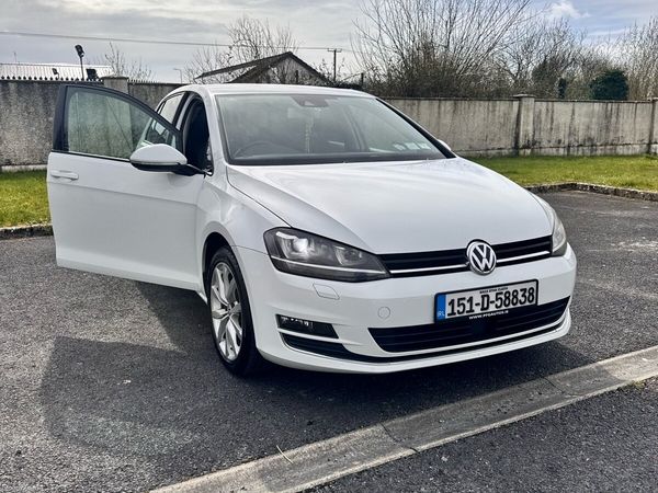 Volkswagen Golf Hatchback, Petrol, 2015, White