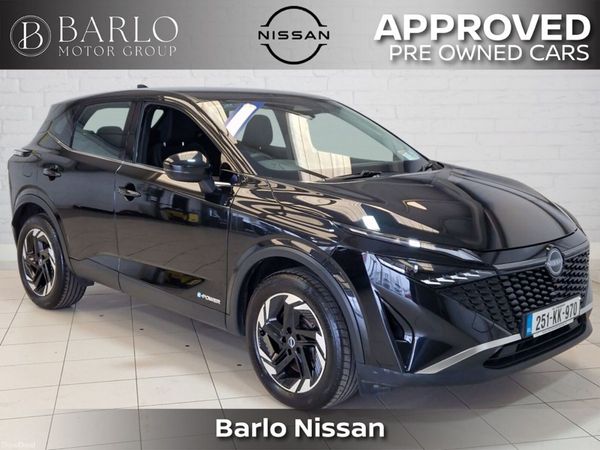 Nissan Qashqai MPV, Petrol Hybrid, 2025, Black