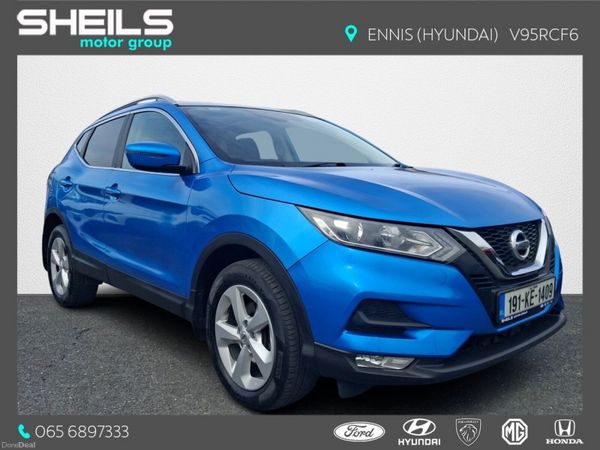 Nissan Qashqai MPV, Petrol, 2019, Blue