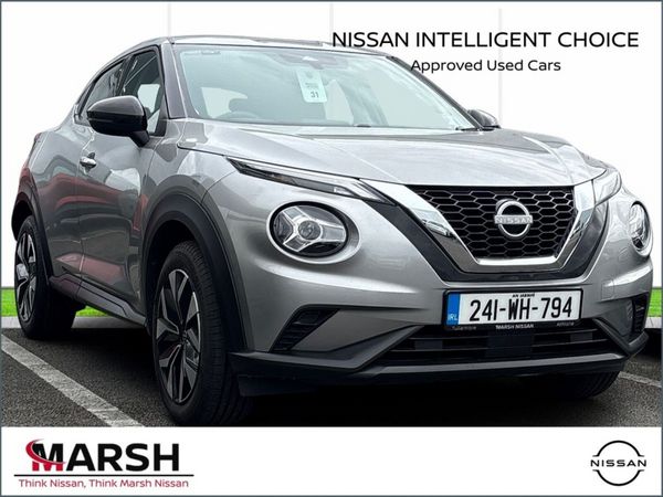 Nissan Juke Hatchback, Petrol, 2024, Silver