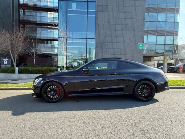Mercedes-Benz C-Class Coupe, Petrol, 2018, Black