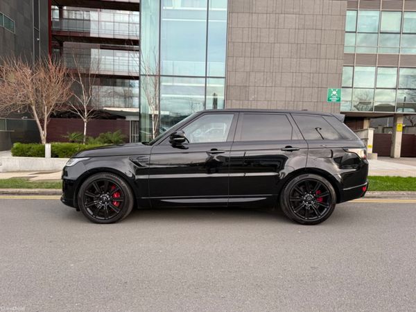 Land Rover Range Rover Sport SUV, Petrol Plug-in Hybrid, 2021, Black