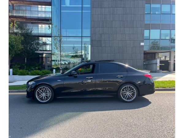 Mercedes-Benz C-Class Saloon, Petrol Hybrid, 2023, Black