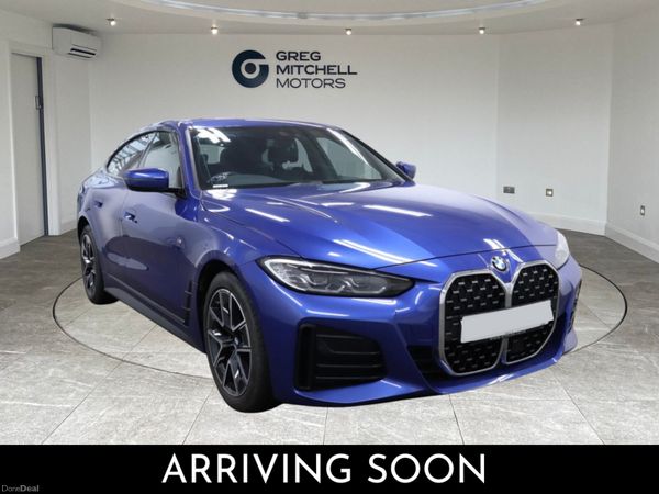 BMW 4-Series Coupe, Diesel Hybrid, 2023, Blue