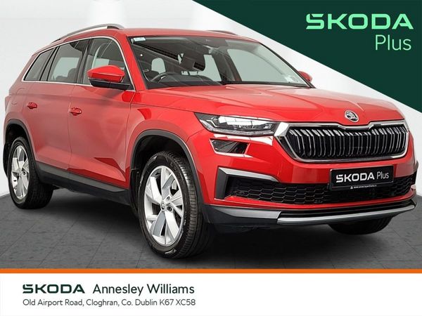 Skoda Kodiaq SUV, Diesel, 2023, Red