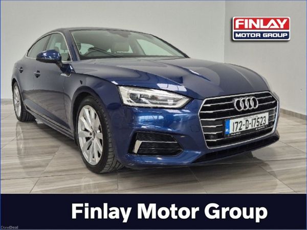 Audi A5 Hatchback, Diesel, 2017, Blue