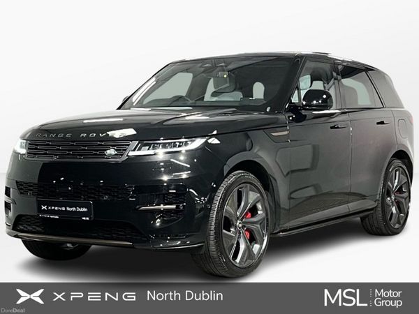 Land Rover Range Rover Sport SUV, Petrol Plug-in Hybrid, 2025, Black