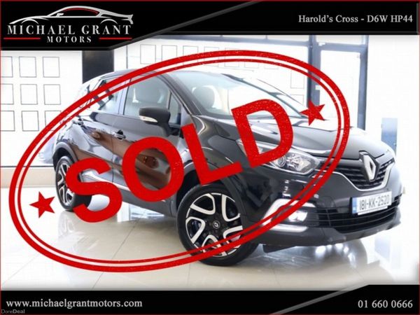 Renault Captur Hatchback, Diesel, 2018, Black