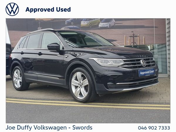 Volkswagen Tiguan SUV, Diesel, 2021, Black