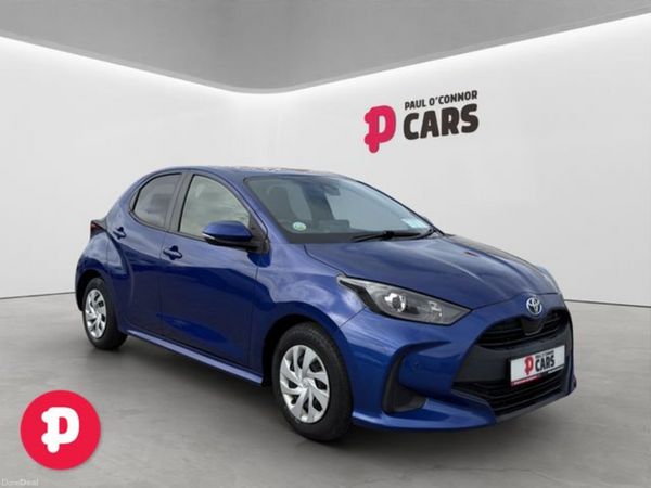 Toyota Yaris Hatchback, Petrol Hybrid, 2021, Blue