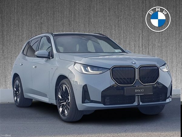 BMW X3 SUV, Petrol Plug-in Hybrid, 2026, Grey