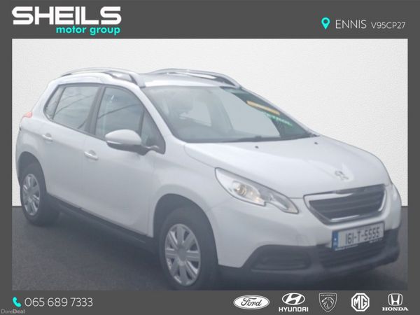 Peugeot 2008 SUV, Petrol, 2016, White