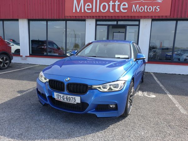 BMW 3-Series Saloon, Diesel, 2017, Blue