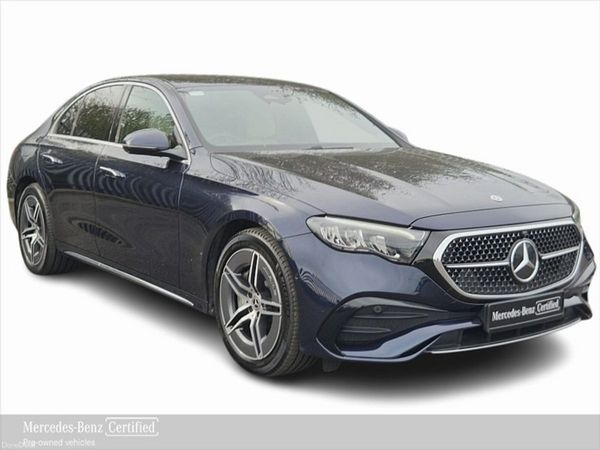 Mercedes-Benz E-Class Saloon, Diesel Plug-in Hybrid, 2025, Blue
