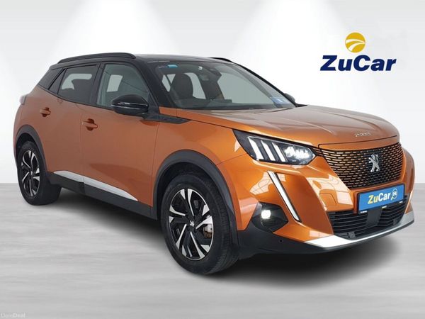 Peugeot 2008 MPV, Electric, 2021, Orange