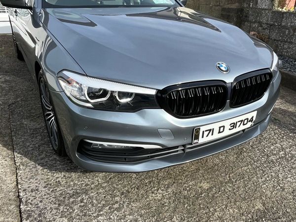 BMW 5-Series Saloon, Diesel, 2017, Grey