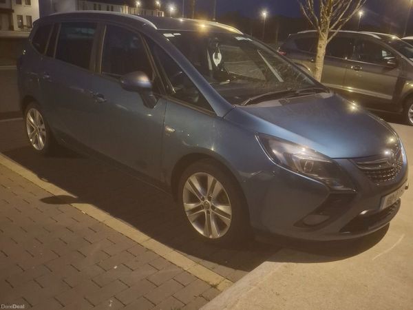 Vauxhall Zafira MPV, Diesel, 2013, Blue