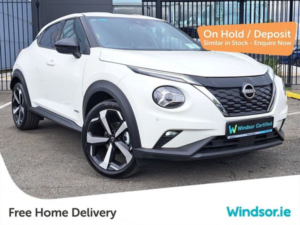 Nissan Juke SUV, Petrol Hybrid, 2025, White