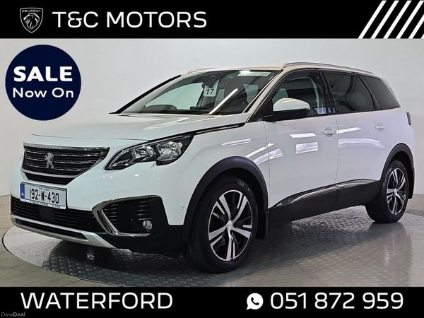 Peugeot 5008 MPV, Diesel, 2019, White