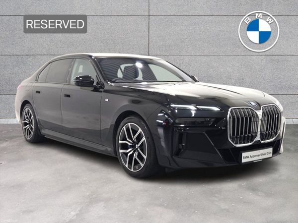 BMW i7 Saloon, Electric, 2024, Black