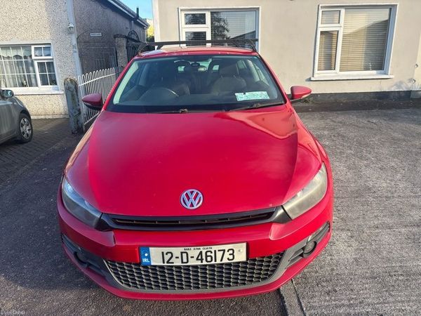 Volkswagen Scirocco Hatchback, Diesel, 2012, Red