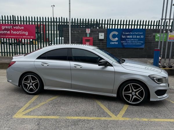 Mercedes-Benz CLA Coupe, Petrol, 2015, Silver