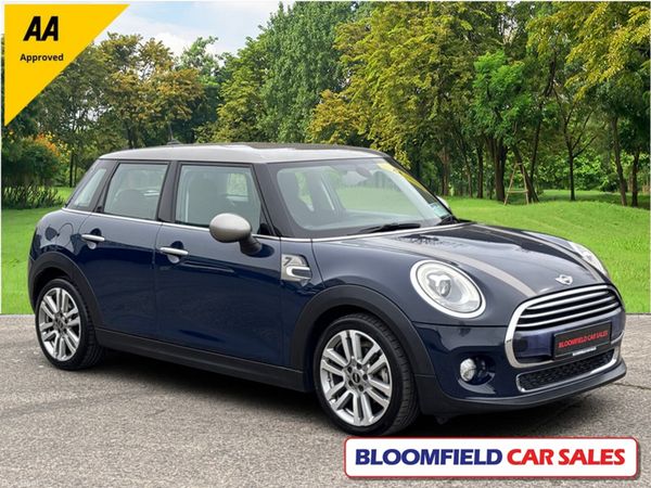 Mini Cooper Hatchback, Petrol, 2016, Blue