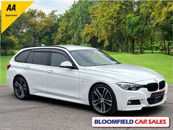BMW 3-Series Estate, Diesel, 2017, White